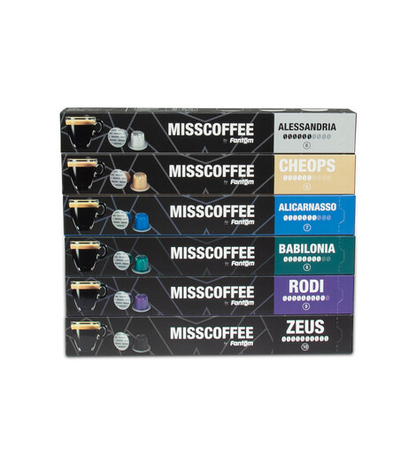 Mısscoffee 6 Farklı Deneyim Kutusu Nespresso Sistem Uyumlu - Thumbnail