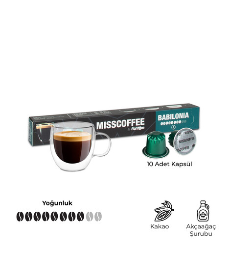 Mısscoffee Babılonıa Kapsül Kahve Kutusu Nespresso Sistem Uyumlu - Thumbnail