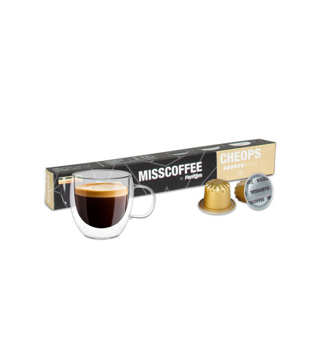 Mısscoffee Cheops Kapsül Kahve Kutusu Nespresso Sistem Uyumlu - Thumbnail